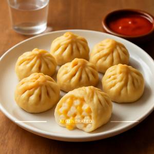 CHEESE CORN MOMOS