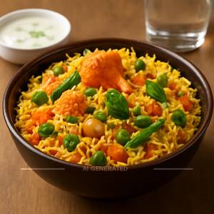 Veg Biryani (Serves 1)