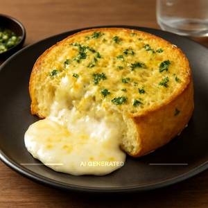 Cheese Burst Garlic Bread