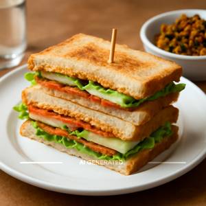 Veg Club Sandwich