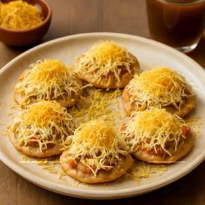Cheese Sev Puri