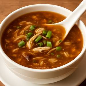 Chicken hot and sour soup