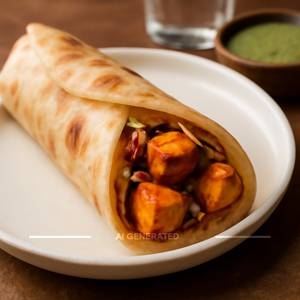 Paneer Tikka Roll
