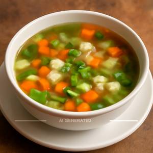 Veg. Clear Soup