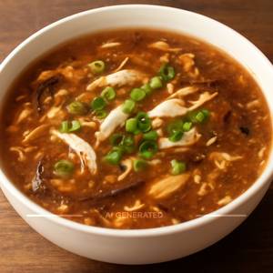 Hot And Sour Chicken Soup