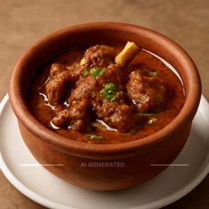 Mutton Masala Handi Half