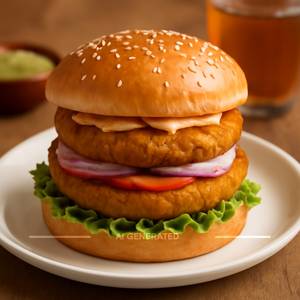 Double Tikki Burger