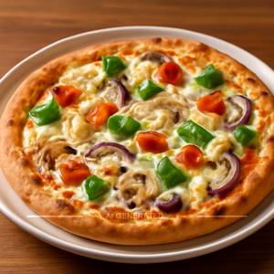 Creamy &cheese Pizza