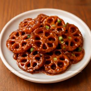 Honey Chilli Lotus Stem