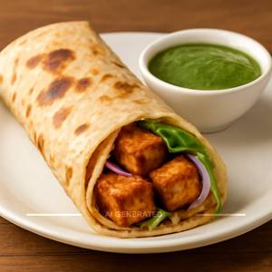 Paneer Tikka Roll