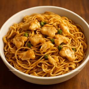 Chicken egg noodles