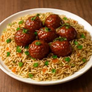 Manchurian fried rice [full]