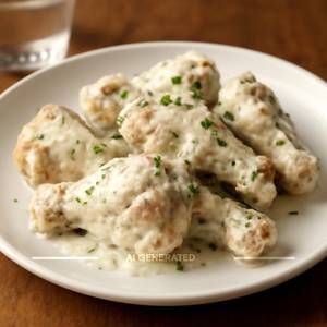 Cream Chicken Wings