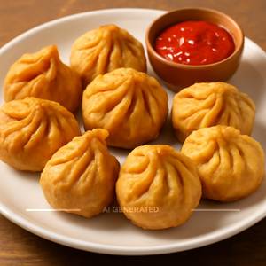 Paneer Cheese Fried Momos [7 Pieces]