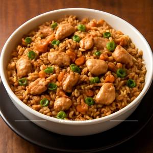 Chicken Burnt Garlic Fried Rice