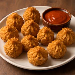 Paneer Kurkure Momos [12 Pieces]