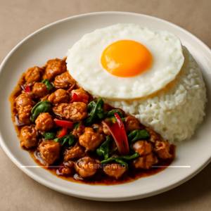 Kung Pao Chicken With Rice