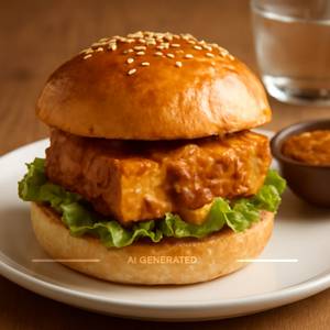 Paneer Makhani Burger