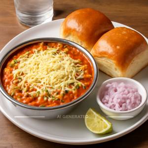 Cheese Pav Bhaji