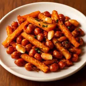 Peanut Garlic Fry