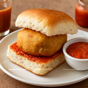Schezwan Vada Pav