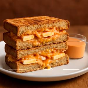 Thousand island paneer cheese sandwich