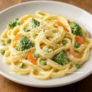 Alfredo Pasta Veg