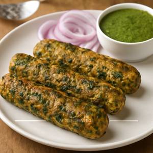 Methi corn kebab