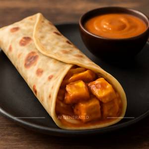 Butter Paneer Wrap
