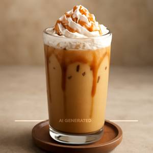 Caramel cold coffee