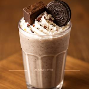 Oreo brownie thickshake