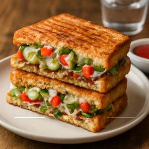 Vegetable Cheese Sandwich