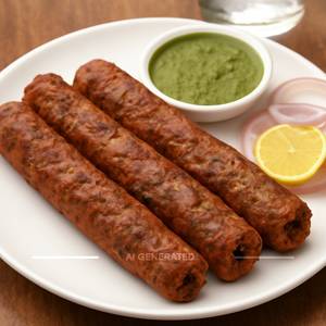 Mutton seekh kebab