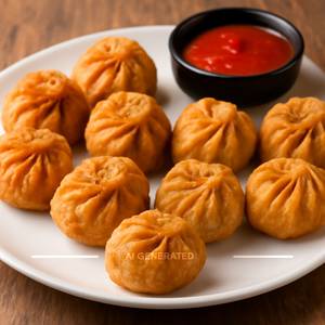 Chicken Fried Momos (10 Pcs )