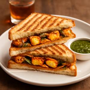 Paneer Tikka Sandwich