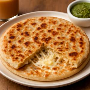 Cheese paratha