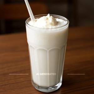 Vanilla milkshake