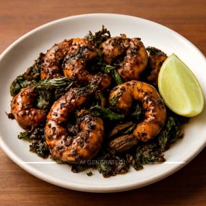 Black Pepper Prawns