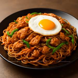 Egg Chicken Schezwan Noodles
