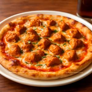 Butter Chicken Pizza