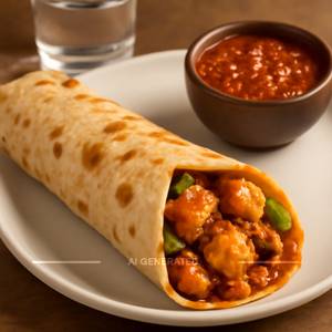 Schezwan Paneer Frankie