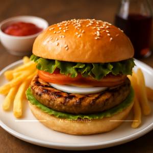 Veg Grilled Burger