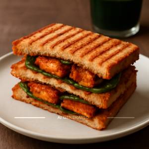 Paneer Tandoori Sandwich