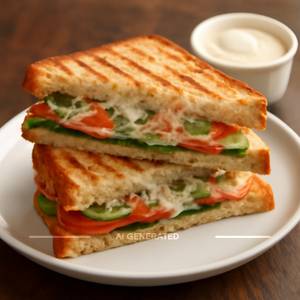 Veggie mayo sandwich