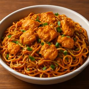 Egg Manchurian Noodles