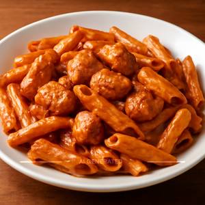 Red sauce chicken pasta