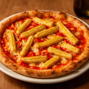 Babycorn Pizza