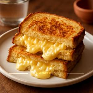 Melting Cheese Sandwich