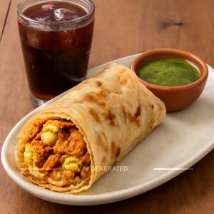 Paneer egg roll