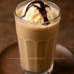 Cold Coffee With Ice Cream